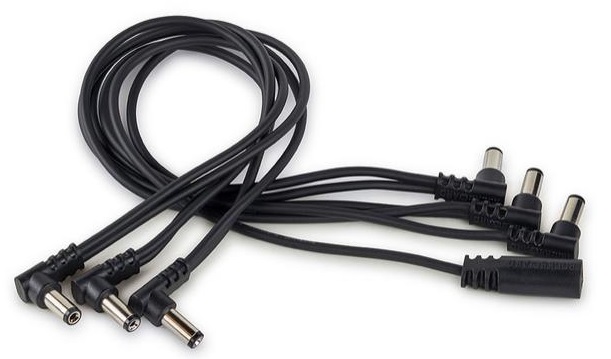 Levně Rockboard Flat Daisy Chain Cable - 6 Outputs, Angled