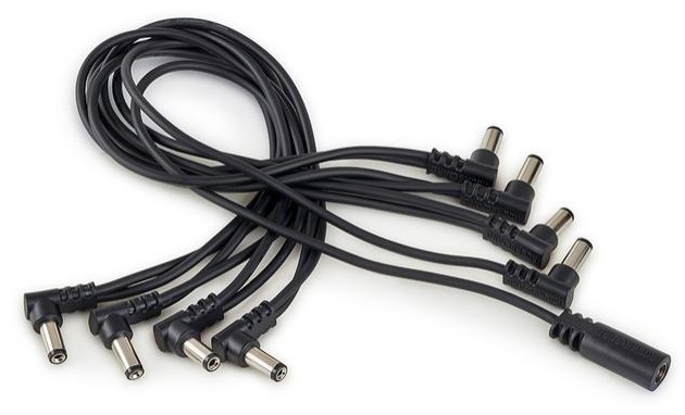 Levně Rockboard Flat Daisy Chain Cable - 8 Outputs, Angled