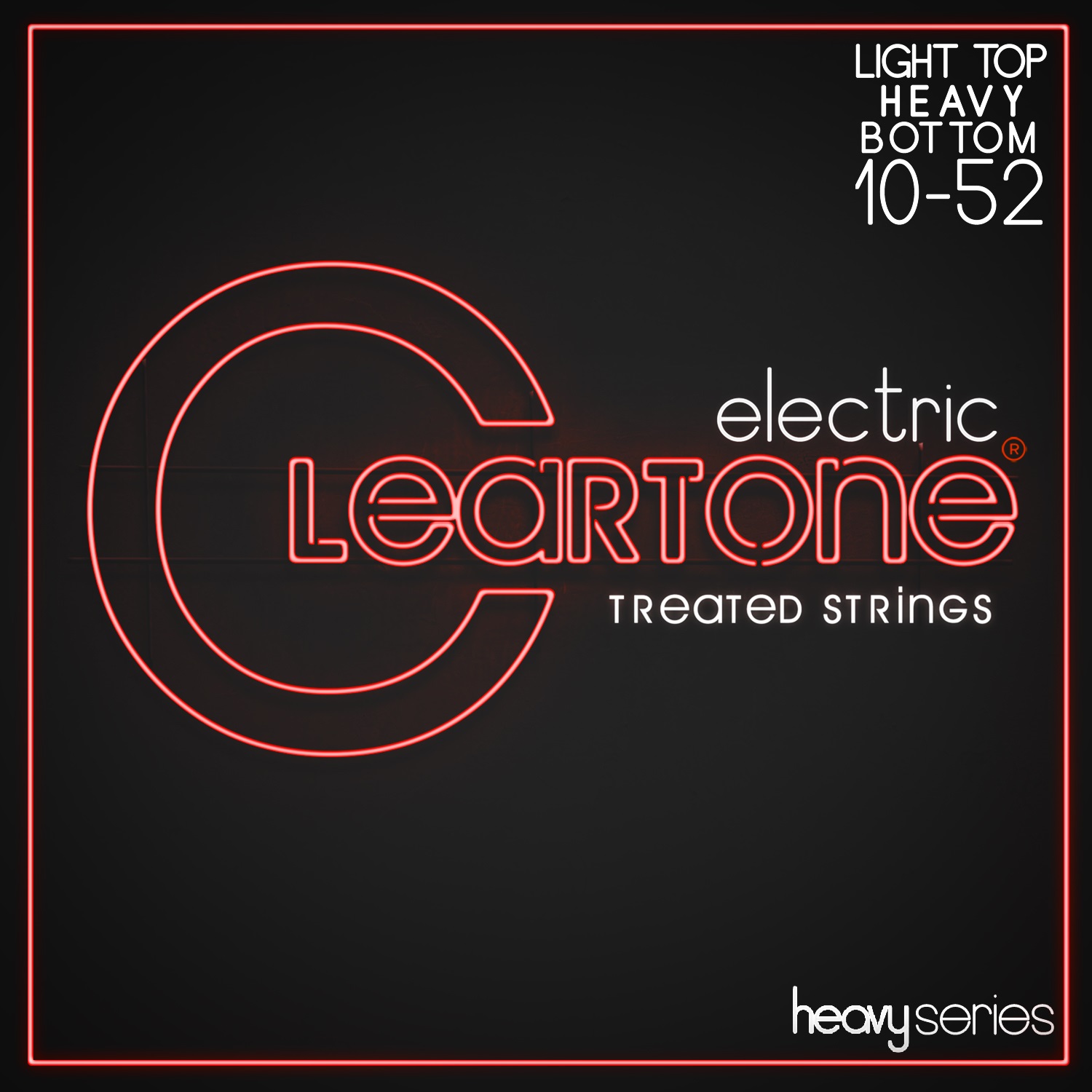 Levně Cleartone Heavy Series 10-52 Light Top/Heavy Bottom