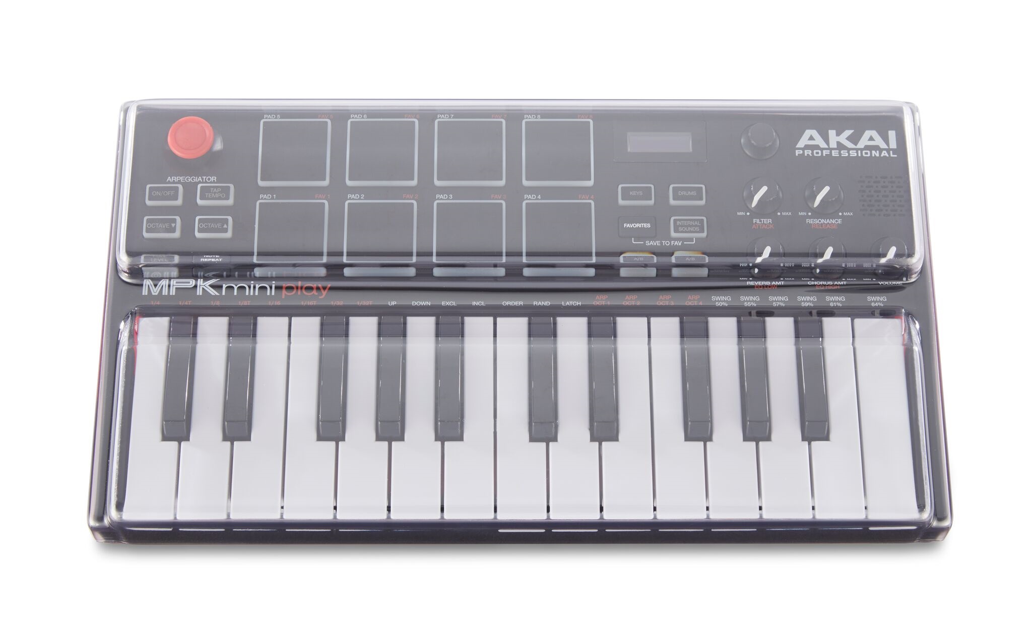 Decksaver LE Akai Professional MPK Mini Play Cover (obrázek 5)