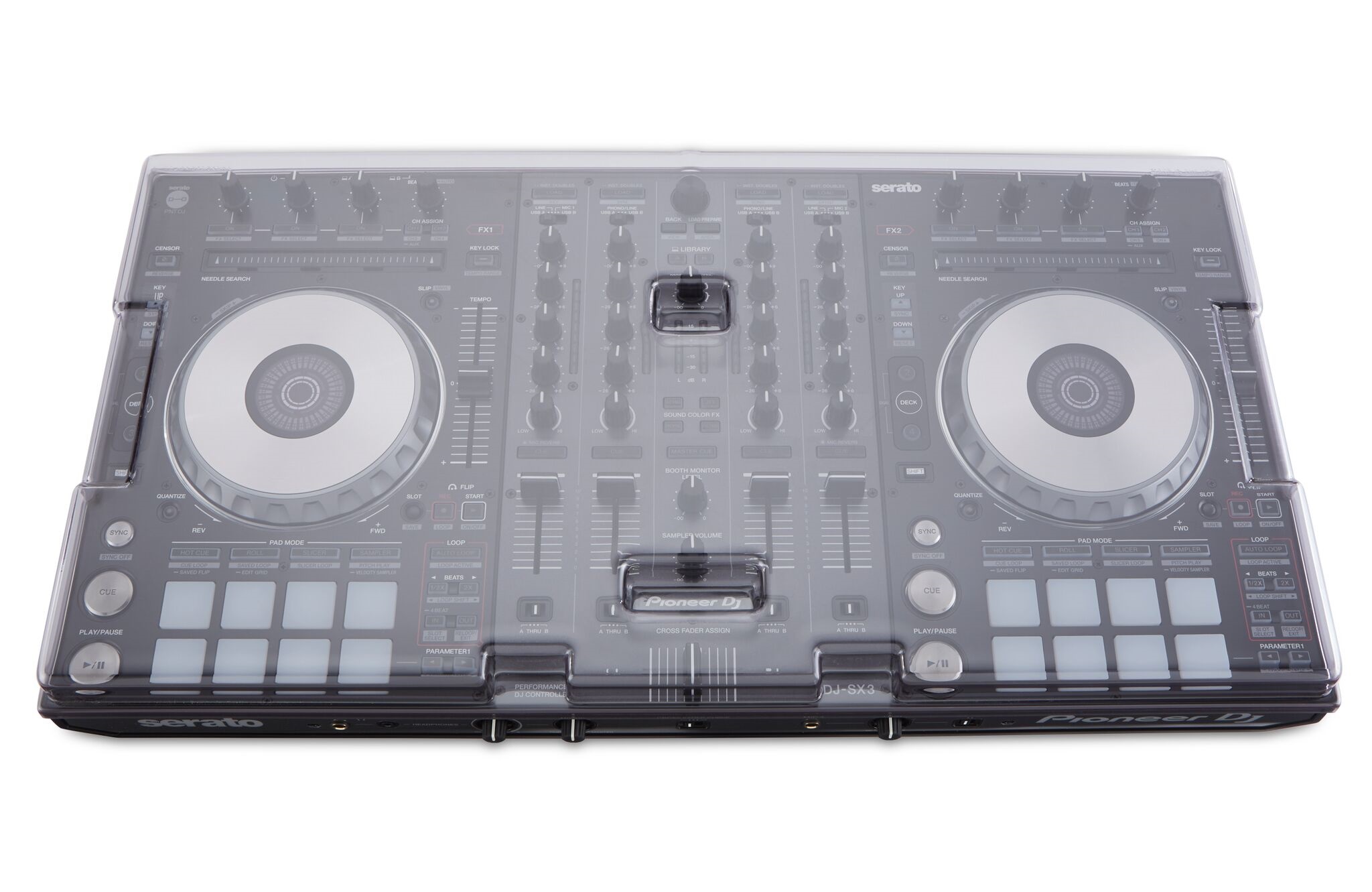 Decksaver Pioneer DDJ-SX, SX2, SX3 & RX Cover (Fits SX, SX2, SX3 & RX) (obrázek 5)