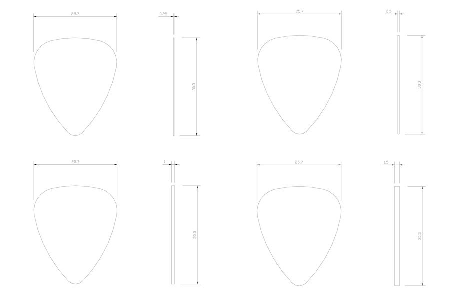 Timber Tones Carbon Tones Mixed Tin (obrázek 3)