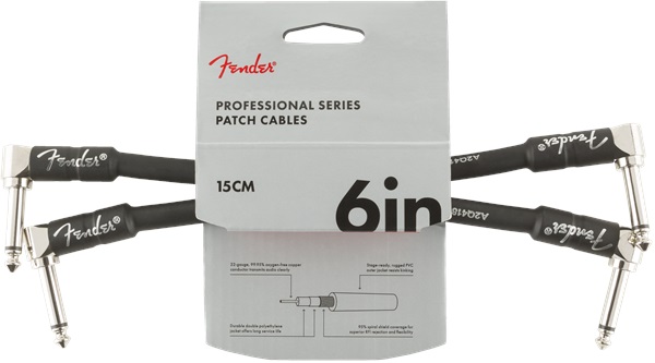 Levně Fender Professional Series 6'' Patch Cable 2-Pack