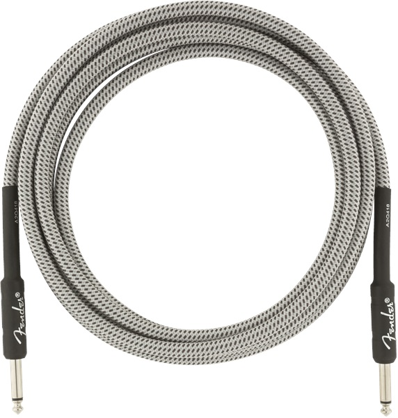 Fender Professional Series 10' Instrument Cable White Tweed (obrázek 3)