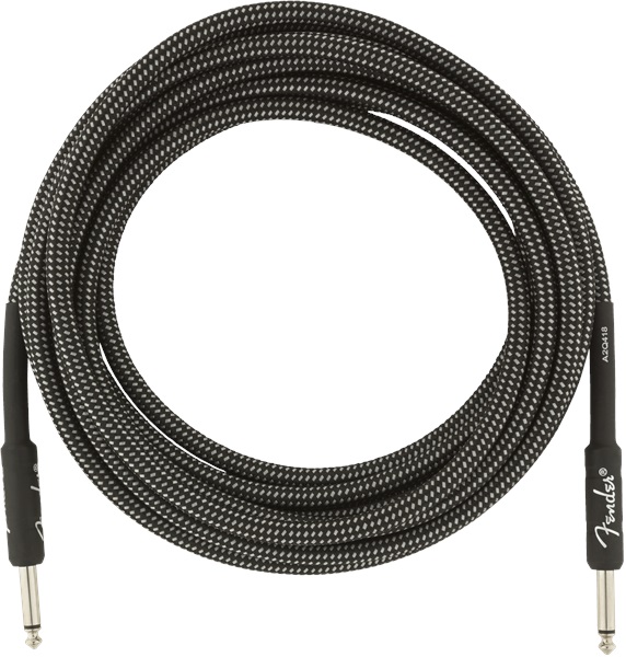 Fender Professional Series 15' Instrument Cable Gray Tweed (obrázek 3)