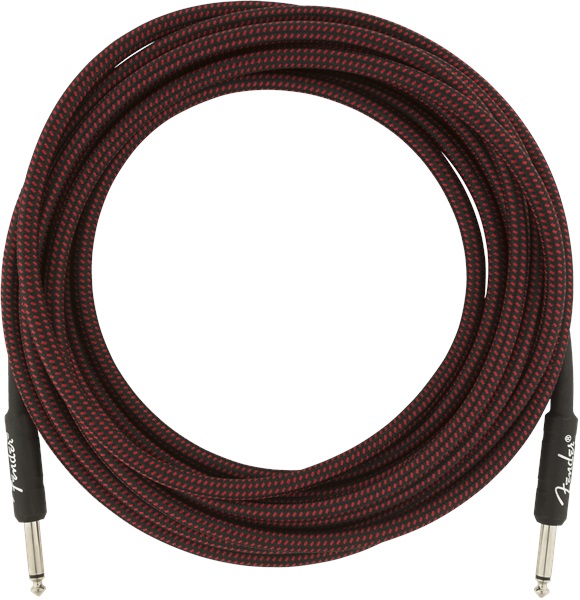 Fender Professional Series 18.6' Instrument Cable Red Tweed (obrázek 3)