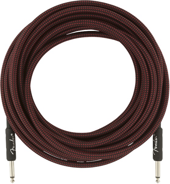 Fender Professional Series 25' Instrument Cable Red Tweed (obrázek 3)