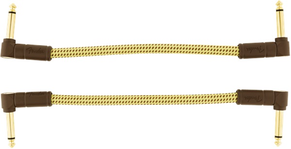 Fender Deluxe Series 6'' Patch Cable Tweed 2-Pack (obrázek 3)