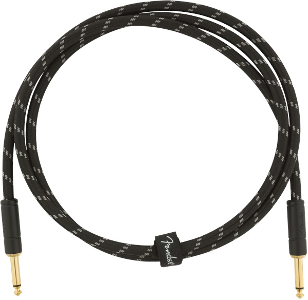 Fender Deluxe Series 5' Instrument Cable Black Tweed (obrázek 3)