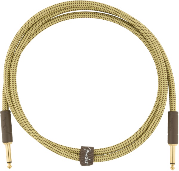 Fender Deluxe Series 5' Instrument Cable Tweed (obrázek 3)