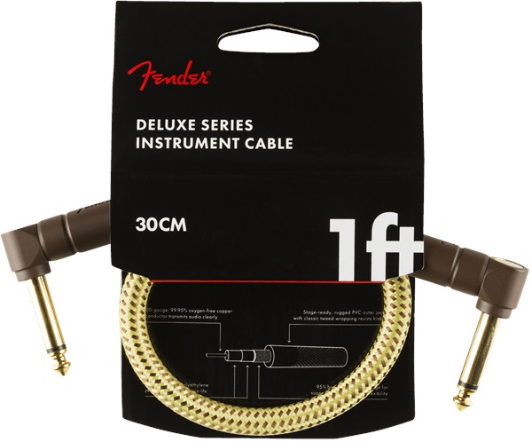 Levně Fender Deluxe Series 1' Instrument Cable Tweed