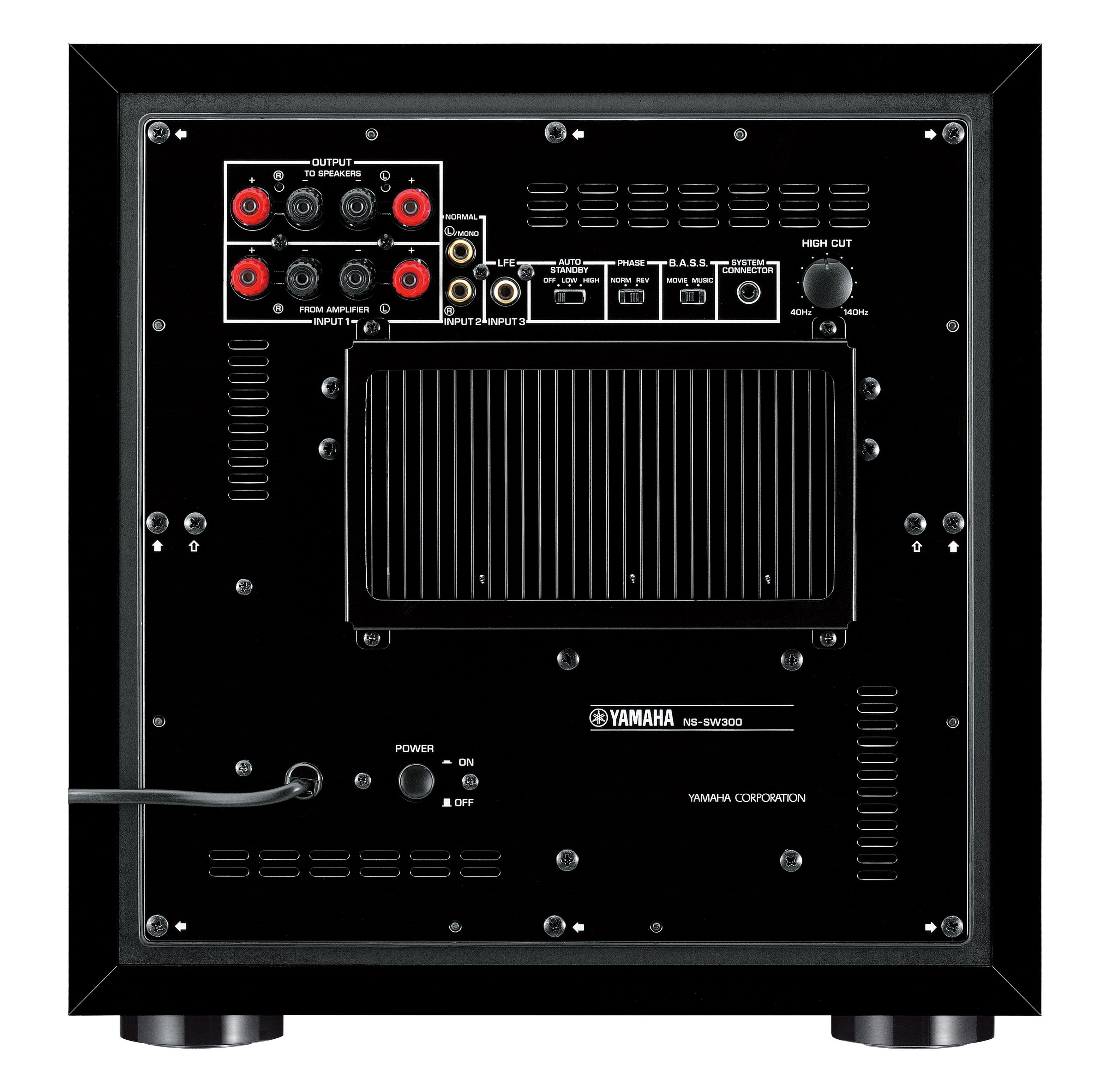 Yamaha NS-SW300 Black (obrázek 3)