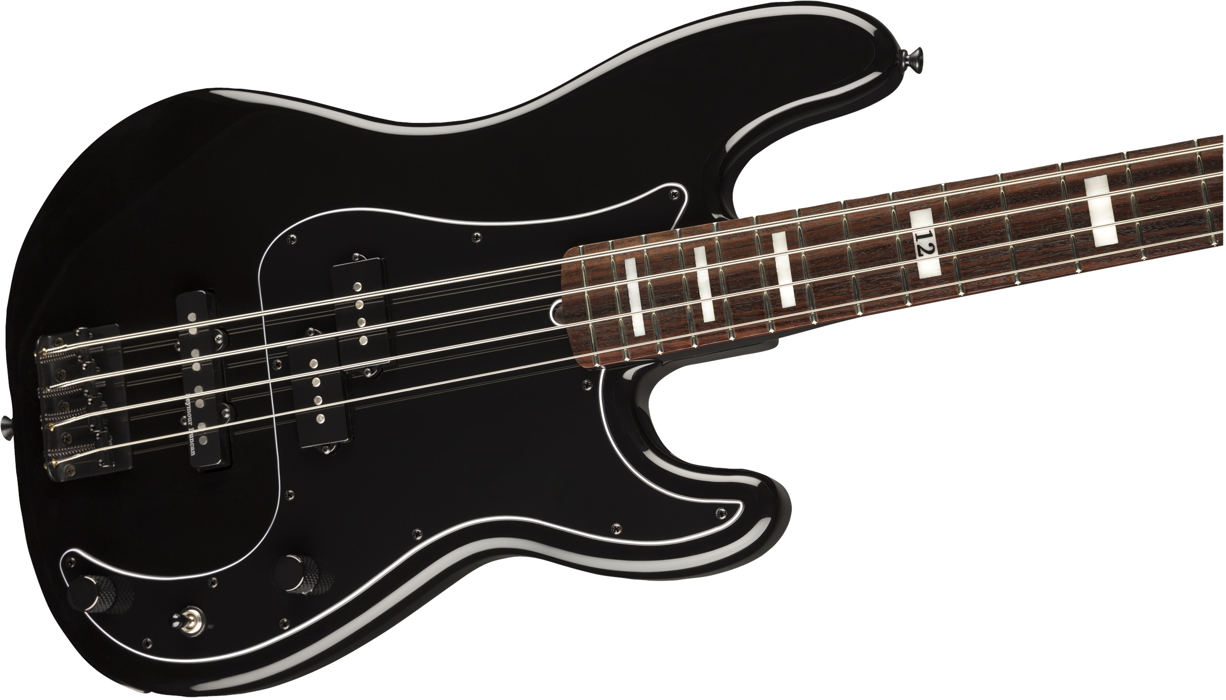 Fender Duff McKagan Deluxe Precision Bass RFB BK (obrázek 4)