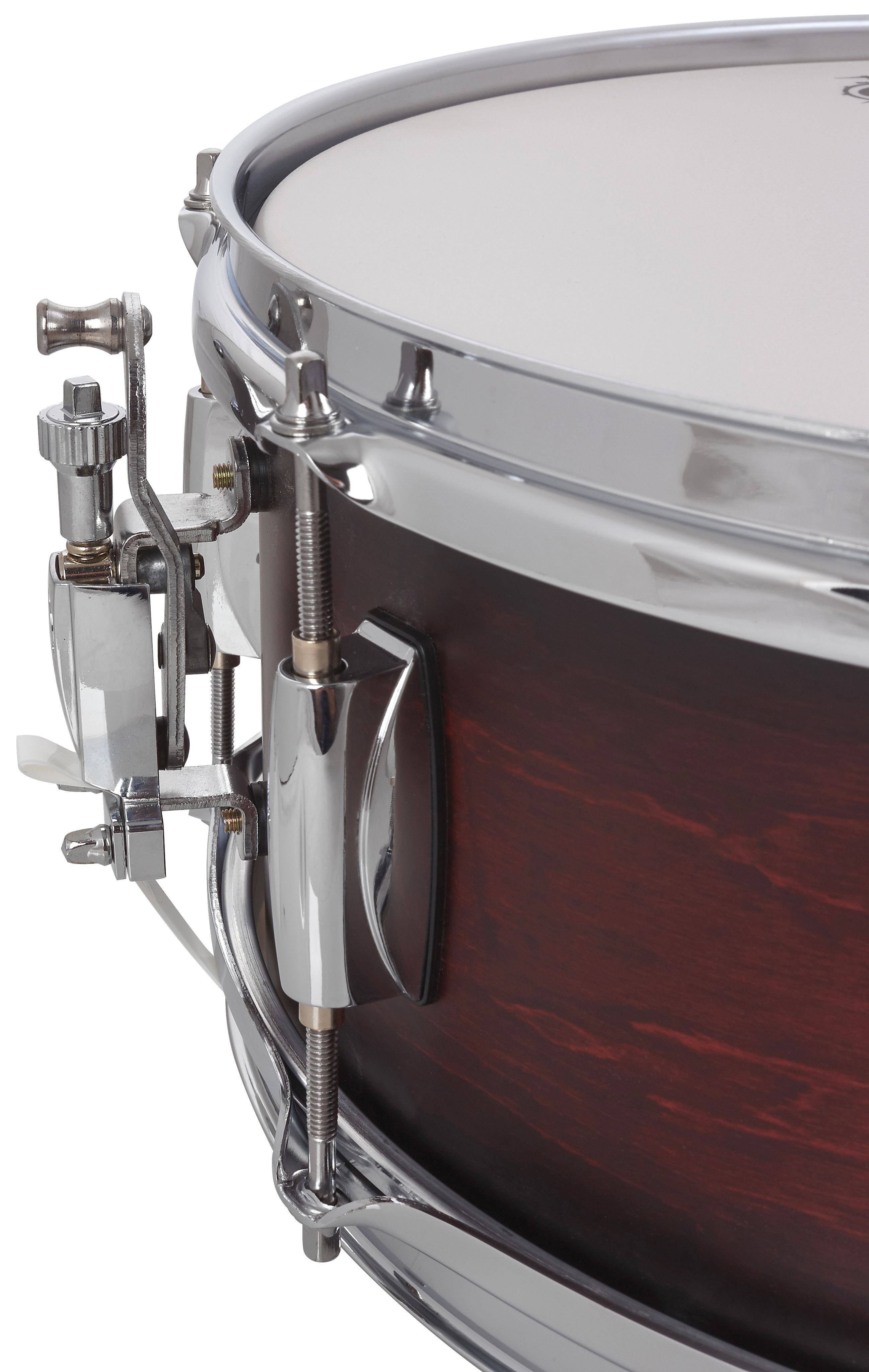 Gretsch 14" x 6" Satin Deep Cherry Burst (obrázek 5)