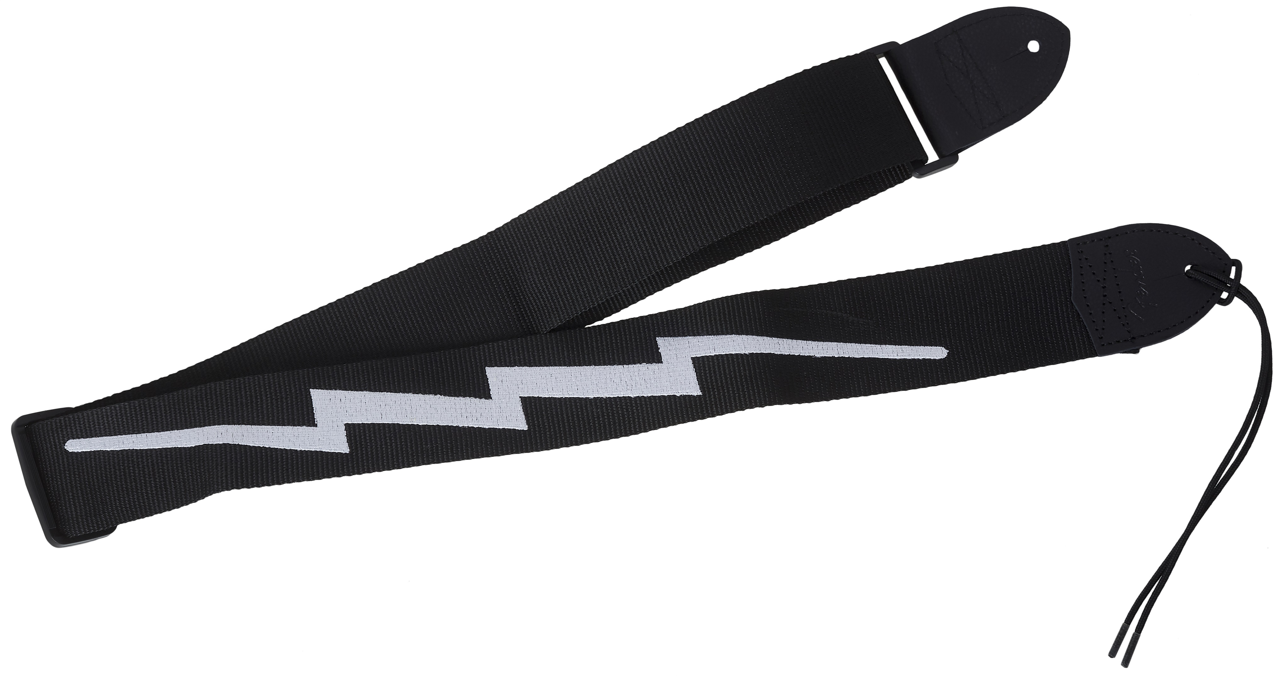 Fender 2" Nylon Lightning Bolt Strap, Black (obrázek 4)