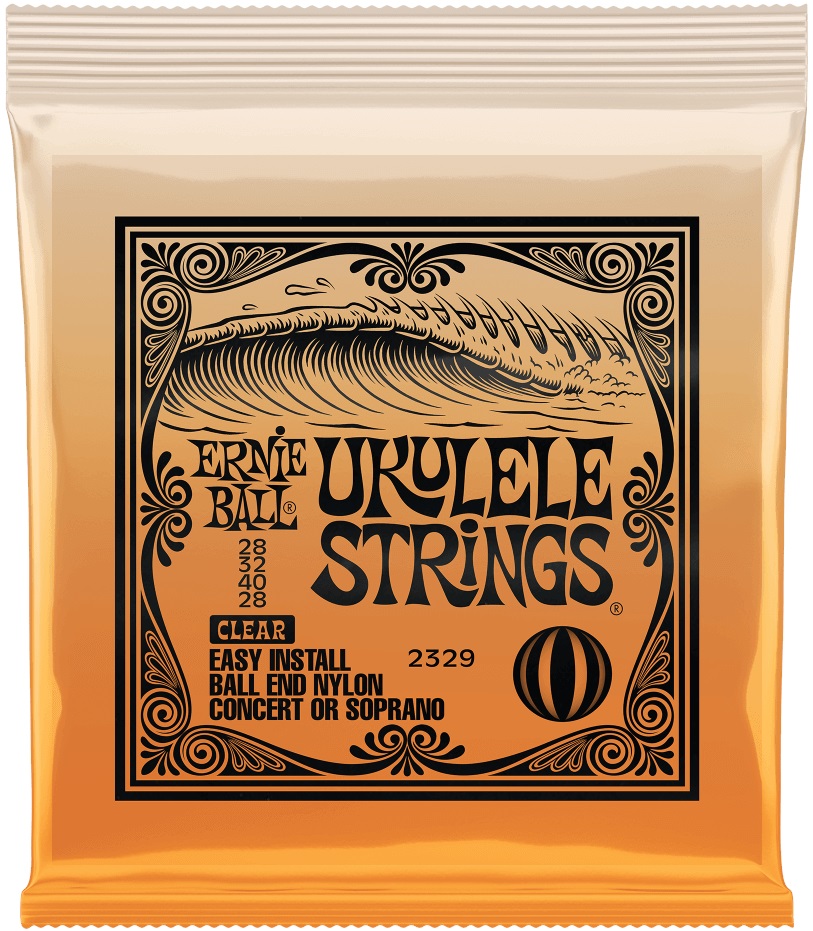 Ernie Ball Ukulele Strings Clear Nylon