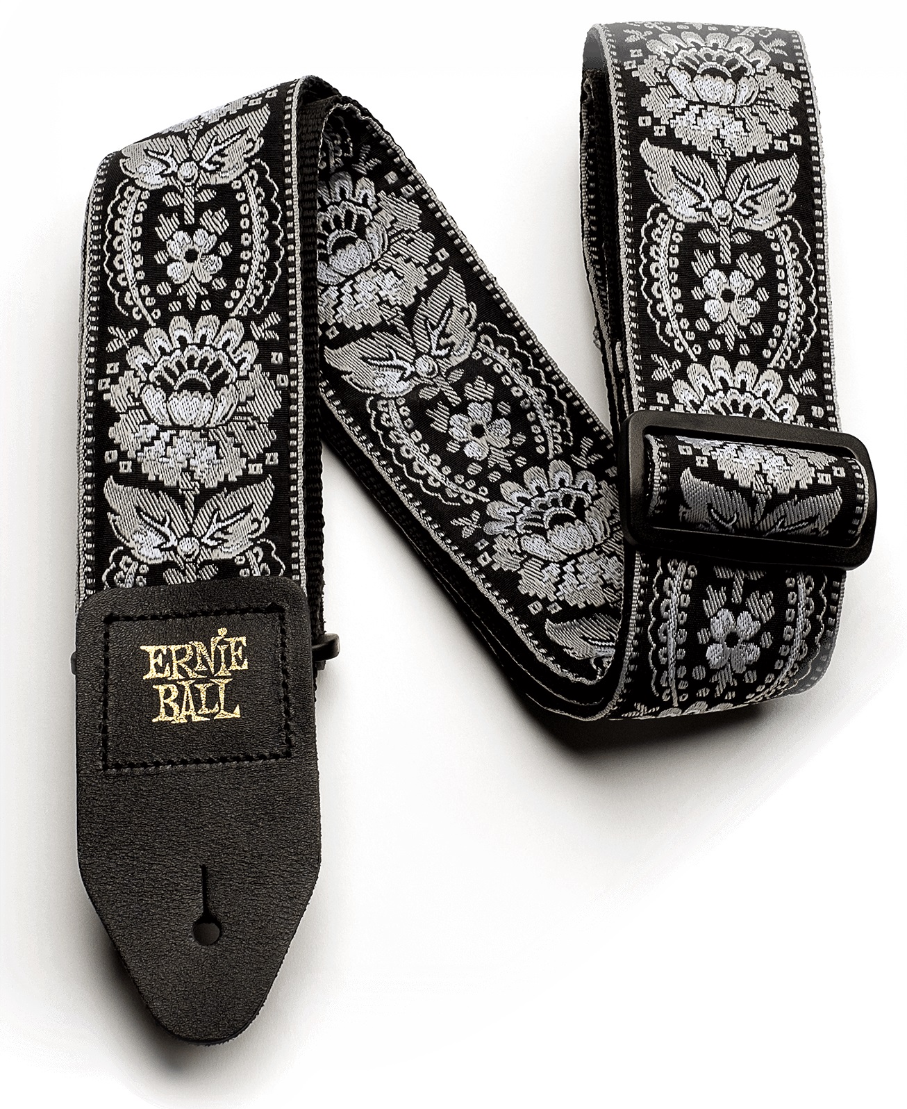 Levně Ernie Ball Royal Orleans Silver Strap