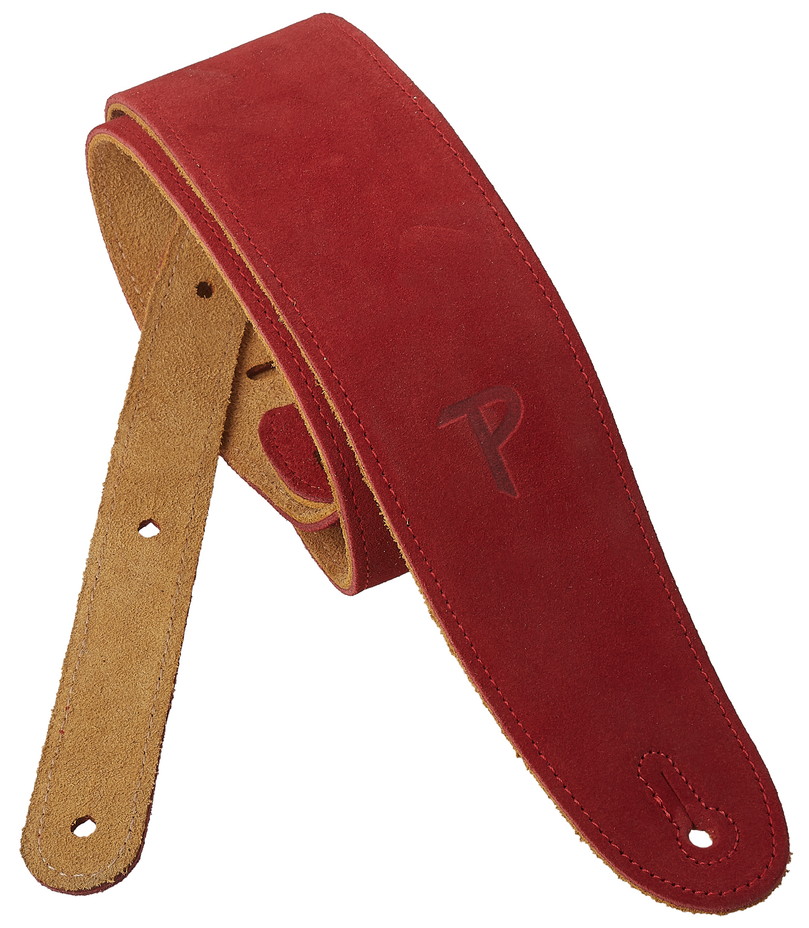 Levně Perri's Leathers 203 Soft Suede Red