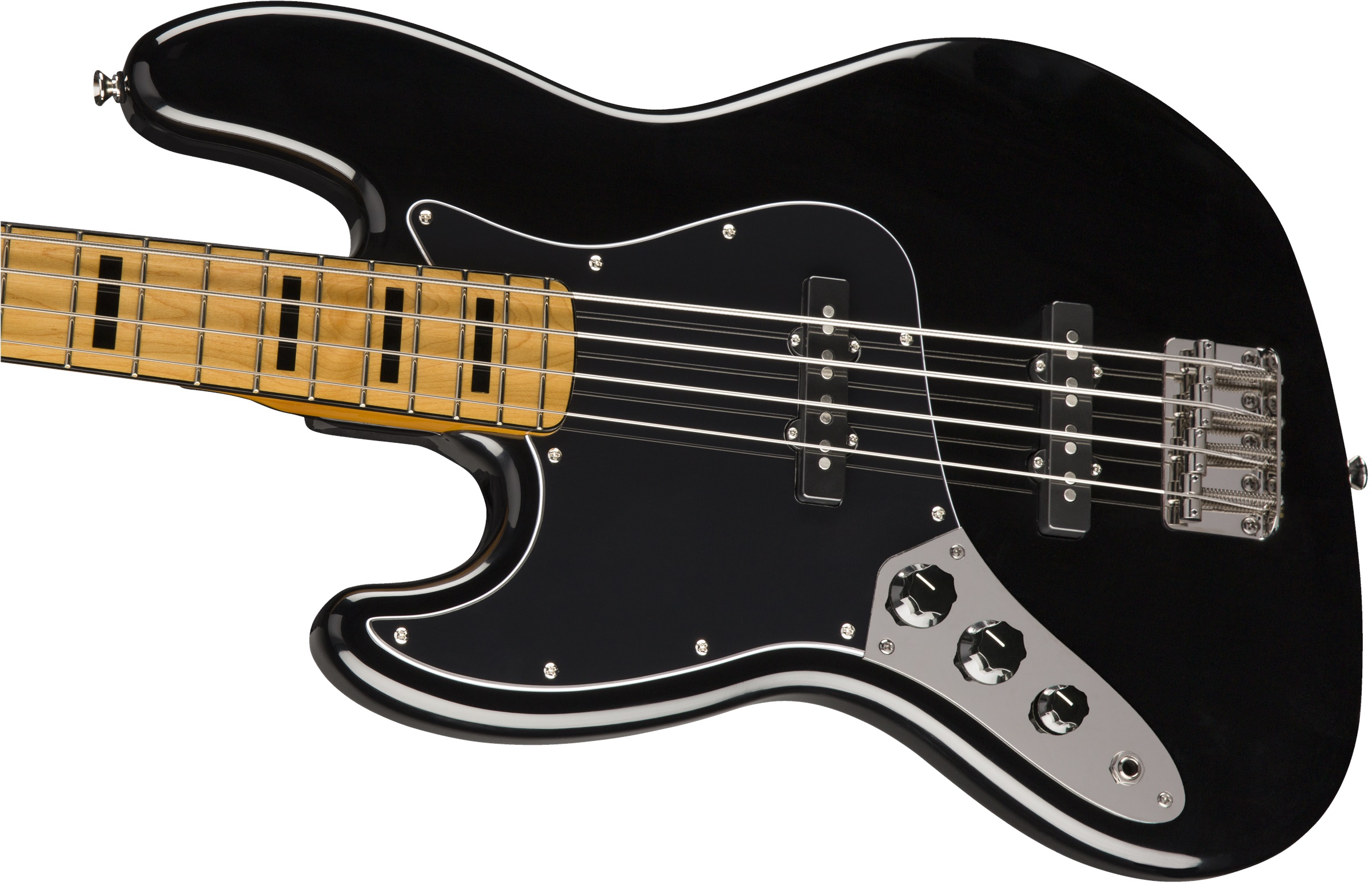 Fender Squier Classic Vibe 70s Jazz Bass LH MFB BK (obrázek 3)