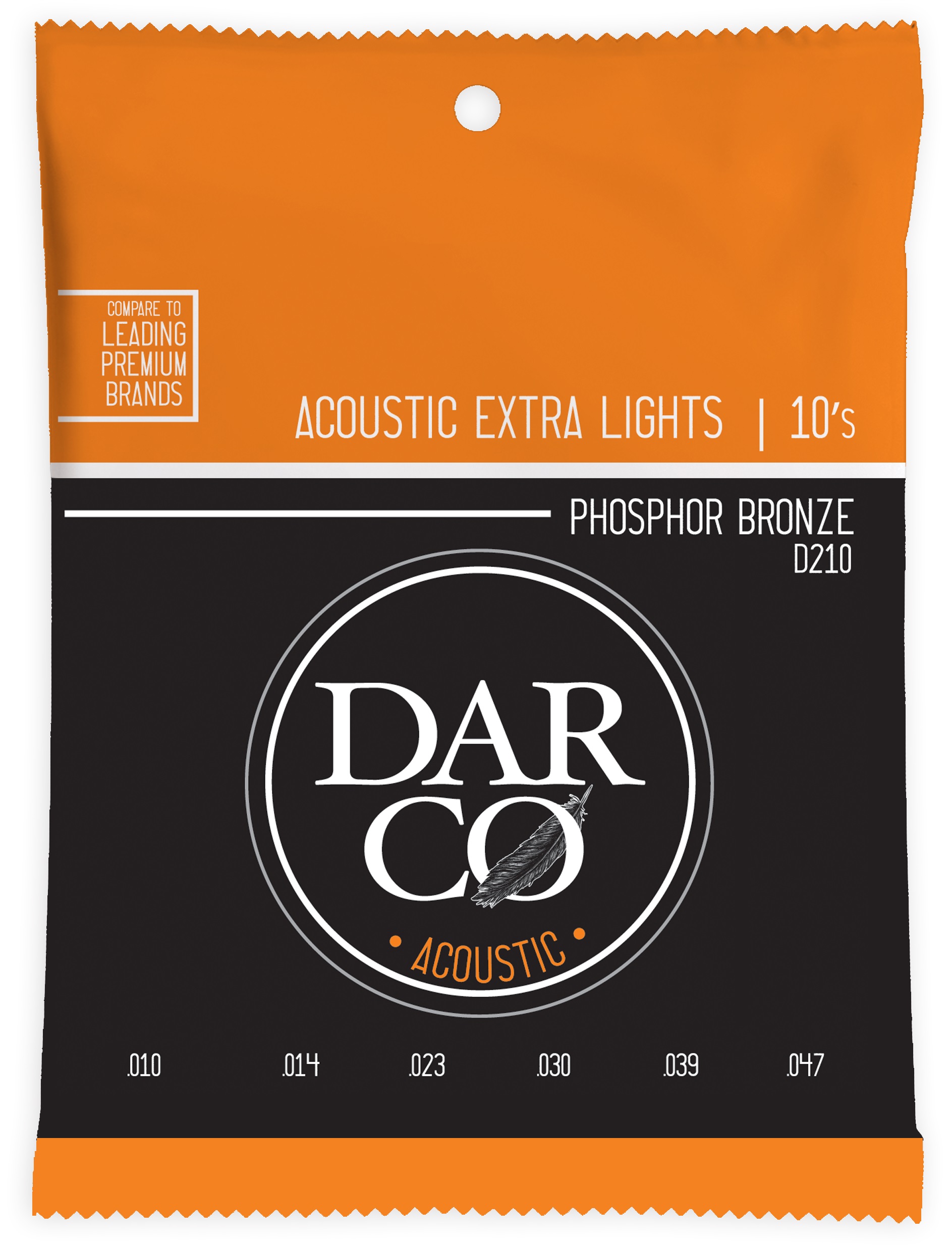Levně Darco 92/8 Phosphor Bronze Extra Light