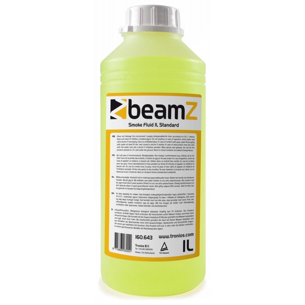 Levně BeamZ FSMF1S Smoke Fluid 1L Medium-Density