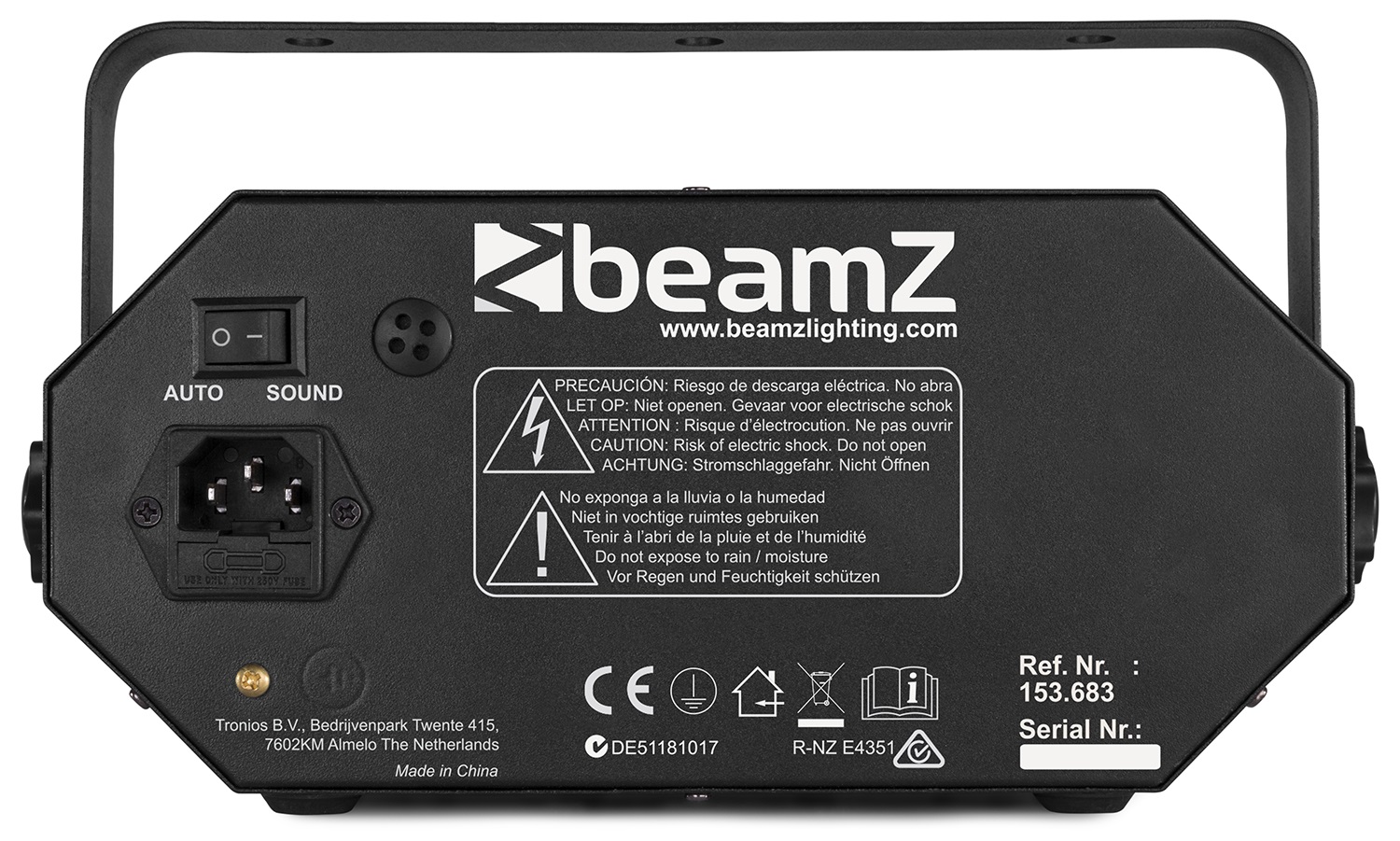 BeamZ LEDWAVE LED Jellyball, Water Wave and UV (obrázek 4)