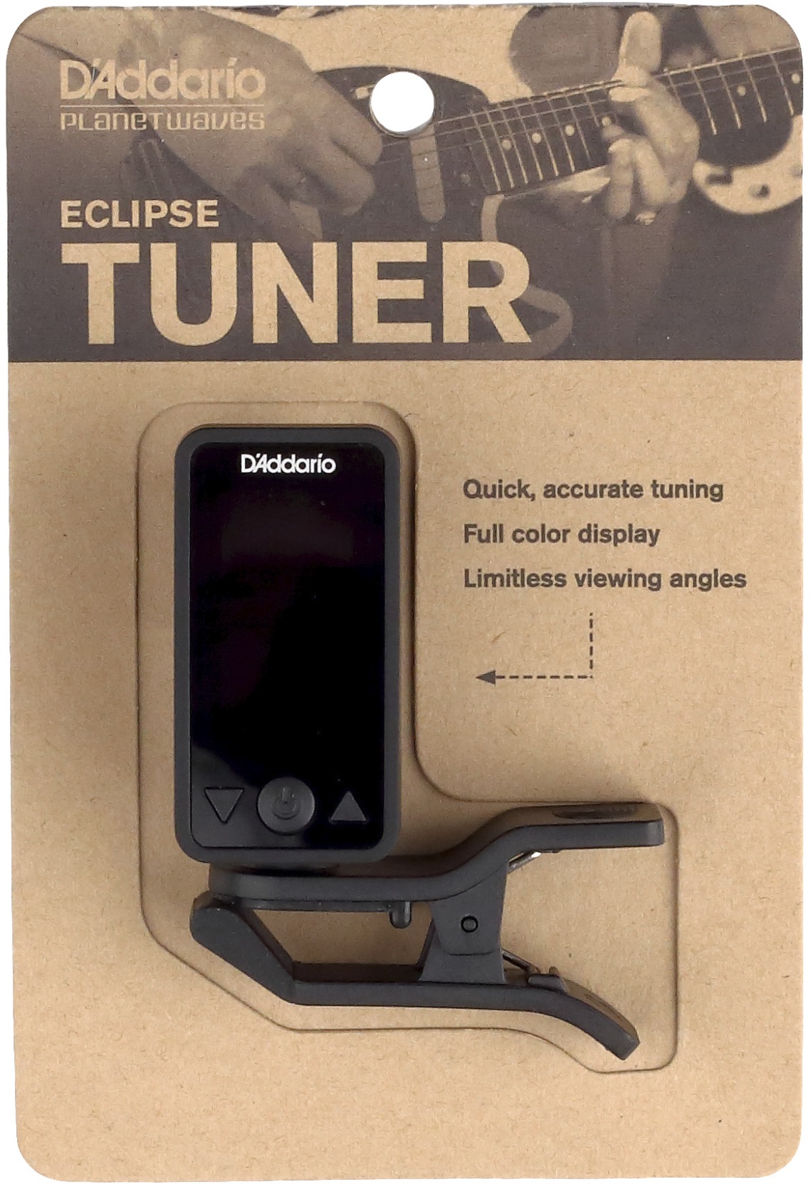 D'Addario Eclipse Tuner Black (obrázek 4)