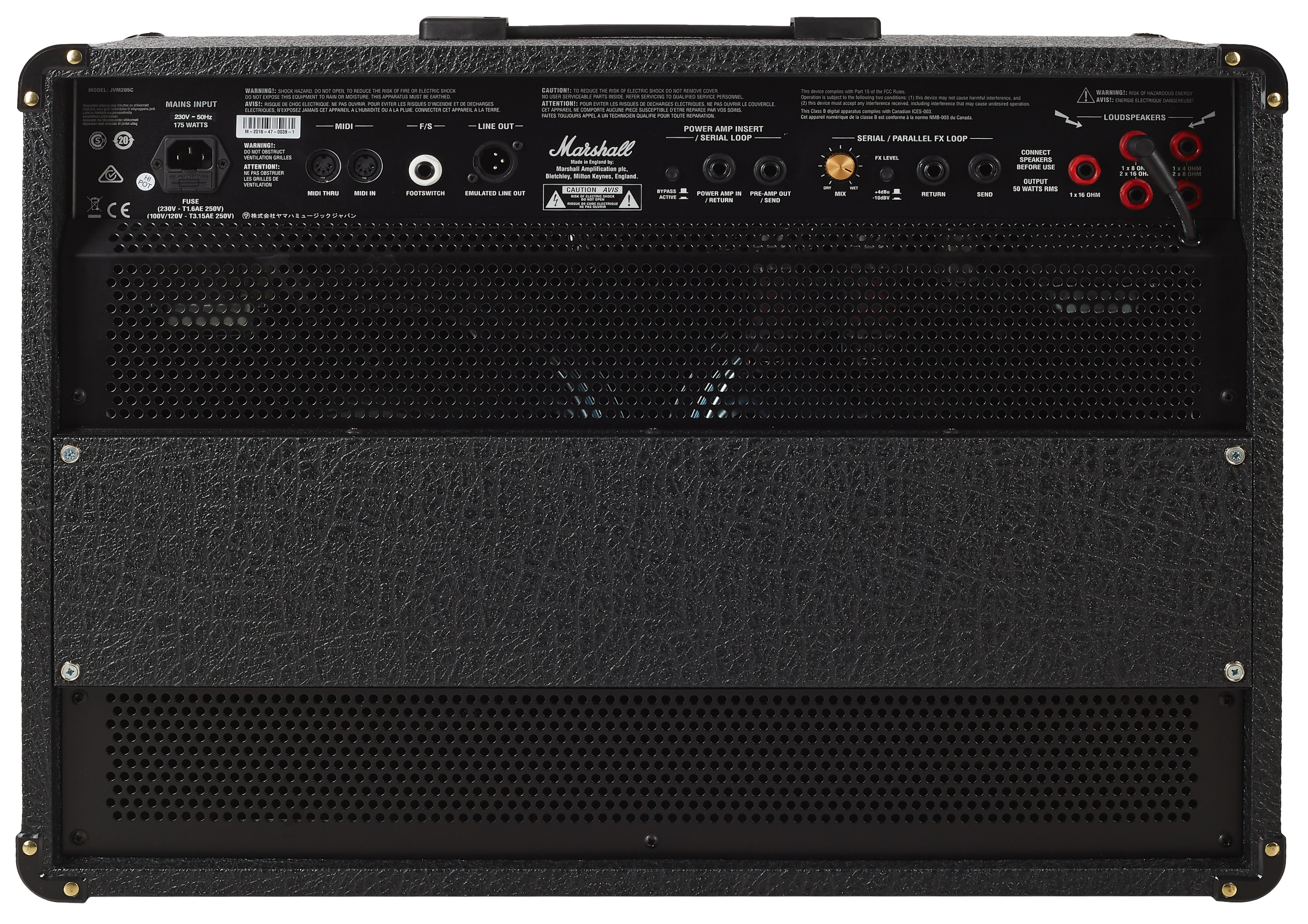 Marshall JVM205C (obrázek 5)