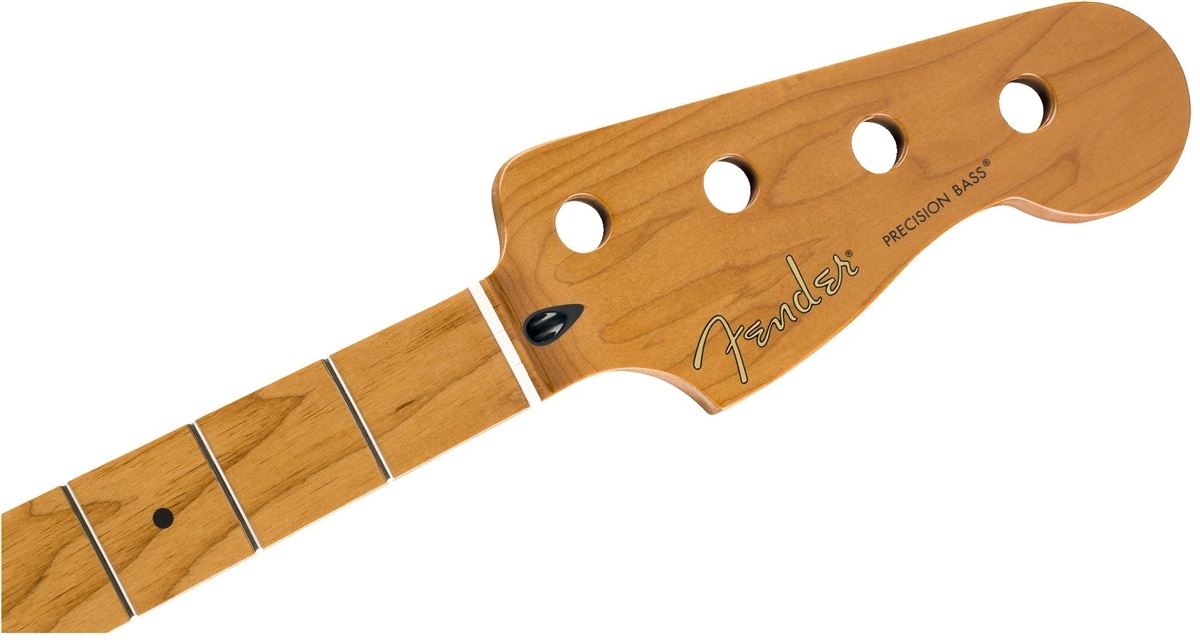 Levně Fender Roasted Maple Precision Bass Neck, 20 Medium Jumbo Frets, 9.5",