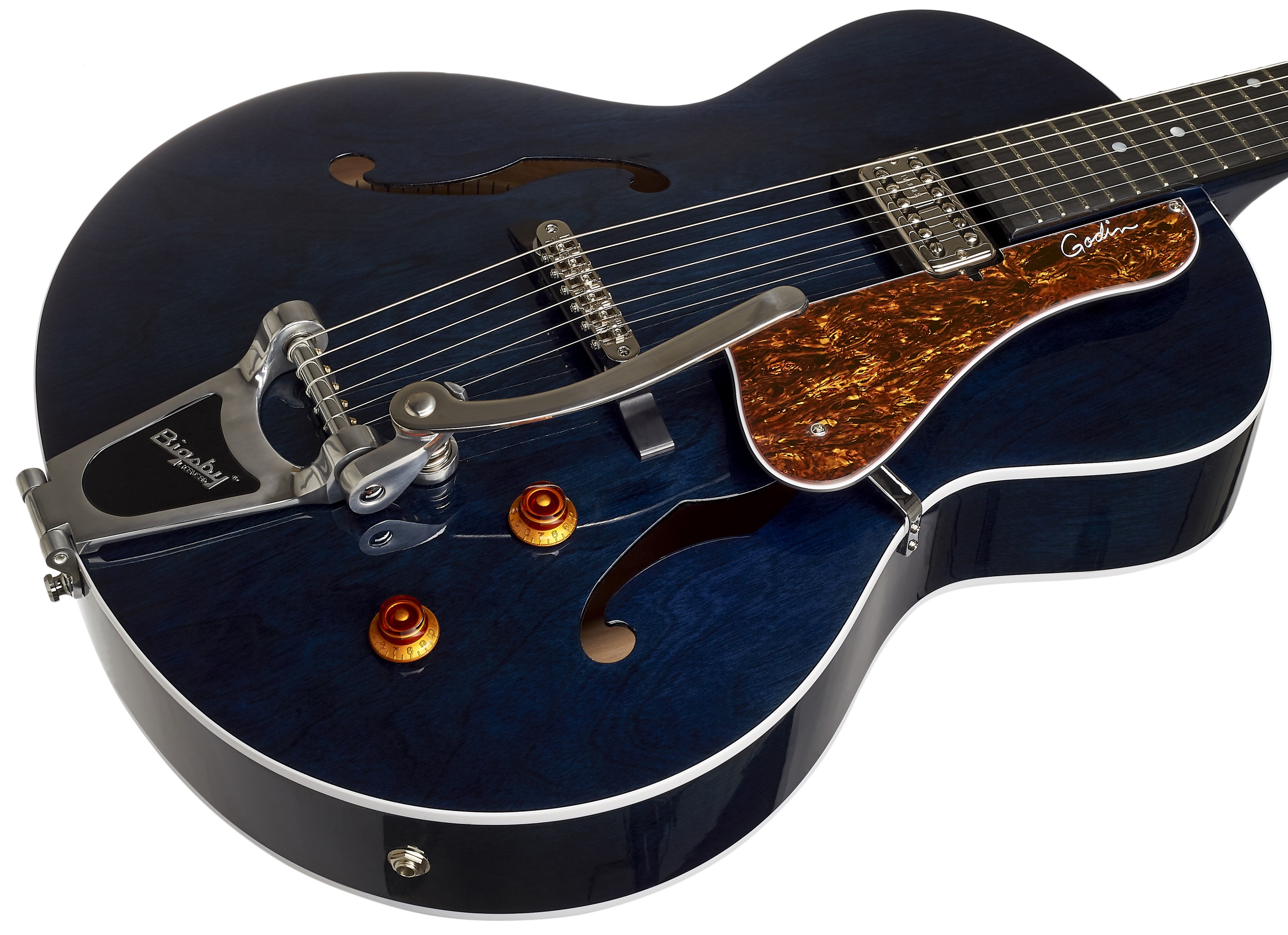 Godin 5th Avenue Night Club Indigo Blue (obrázek 5)
