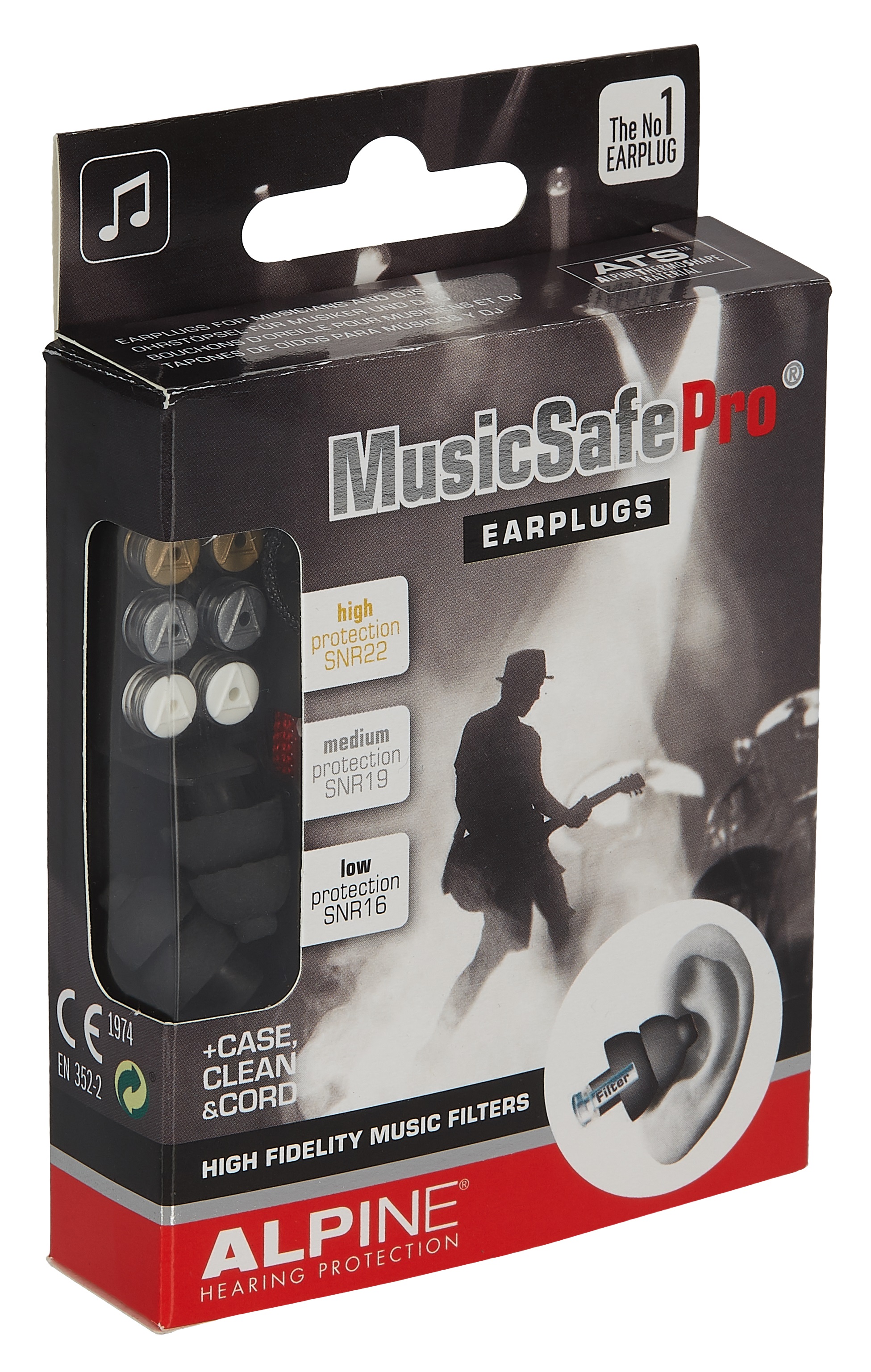 Levně Alpine MusicSafe Pro Black