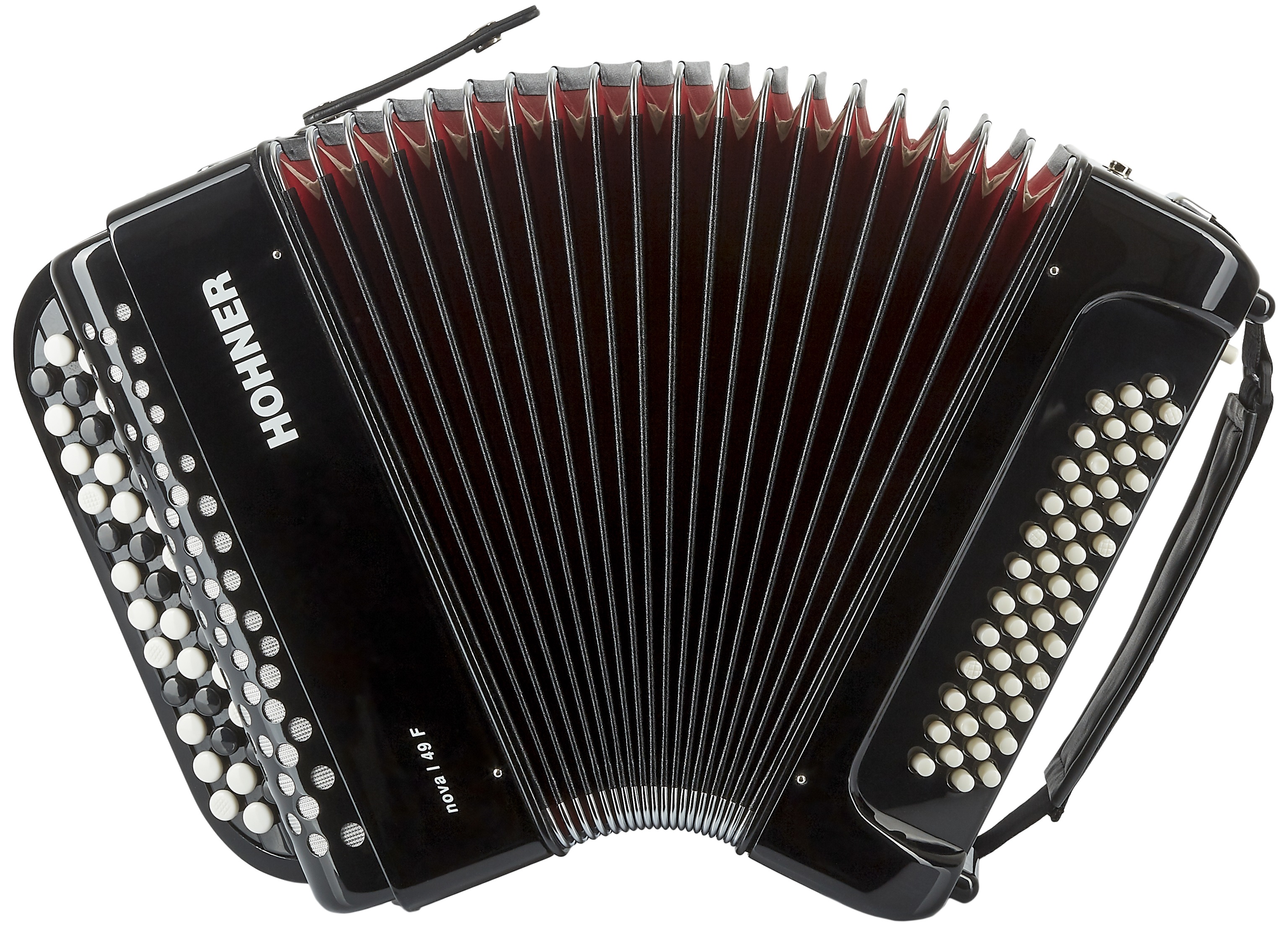 Hohner Nova I 49 F, black, B-System