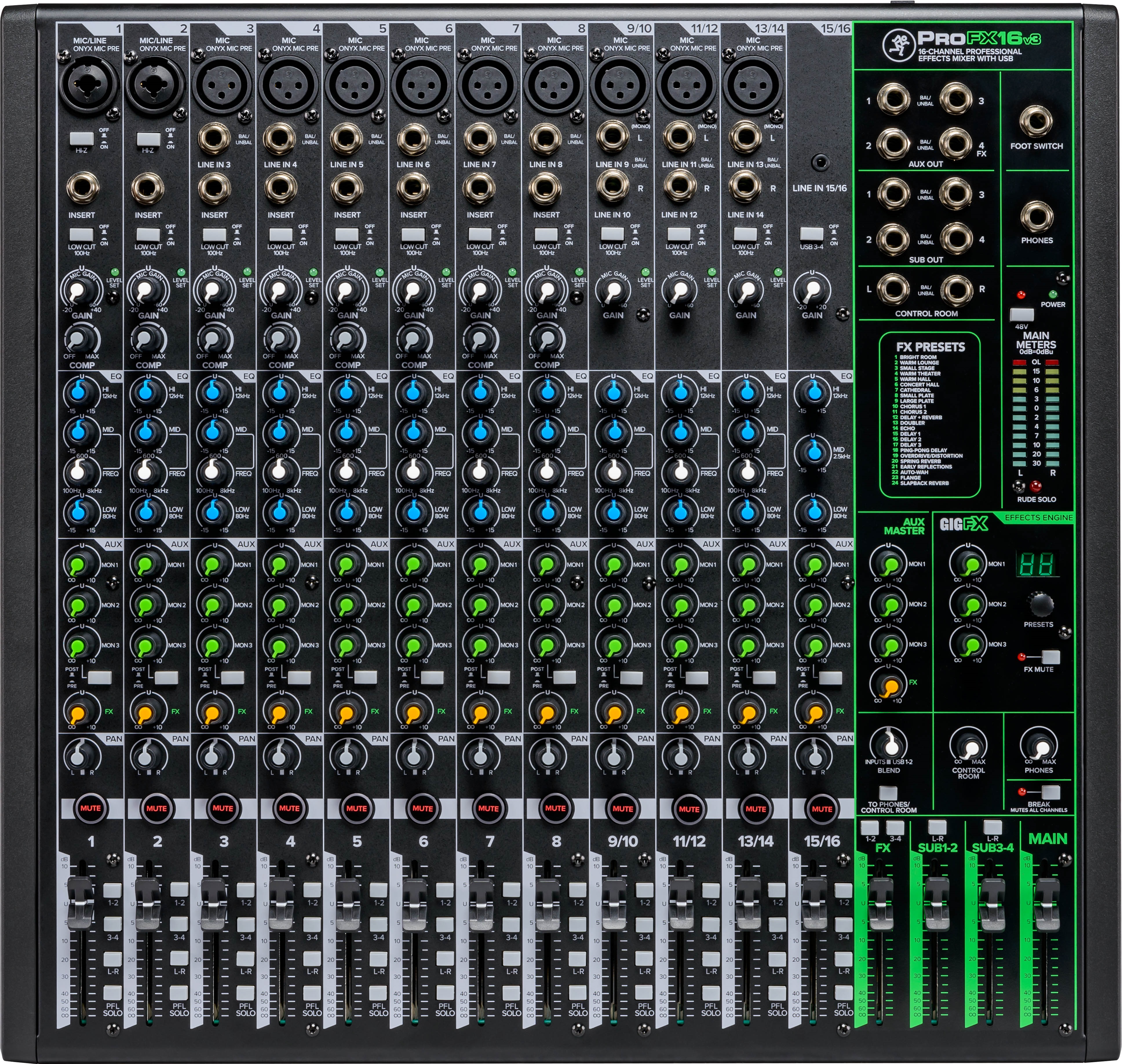 Mackie ProFX16v3