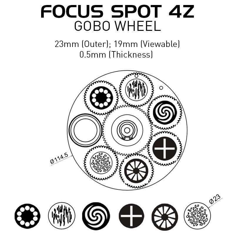 ADJ Focus Spot 4Z Pearl (obrázek 5)