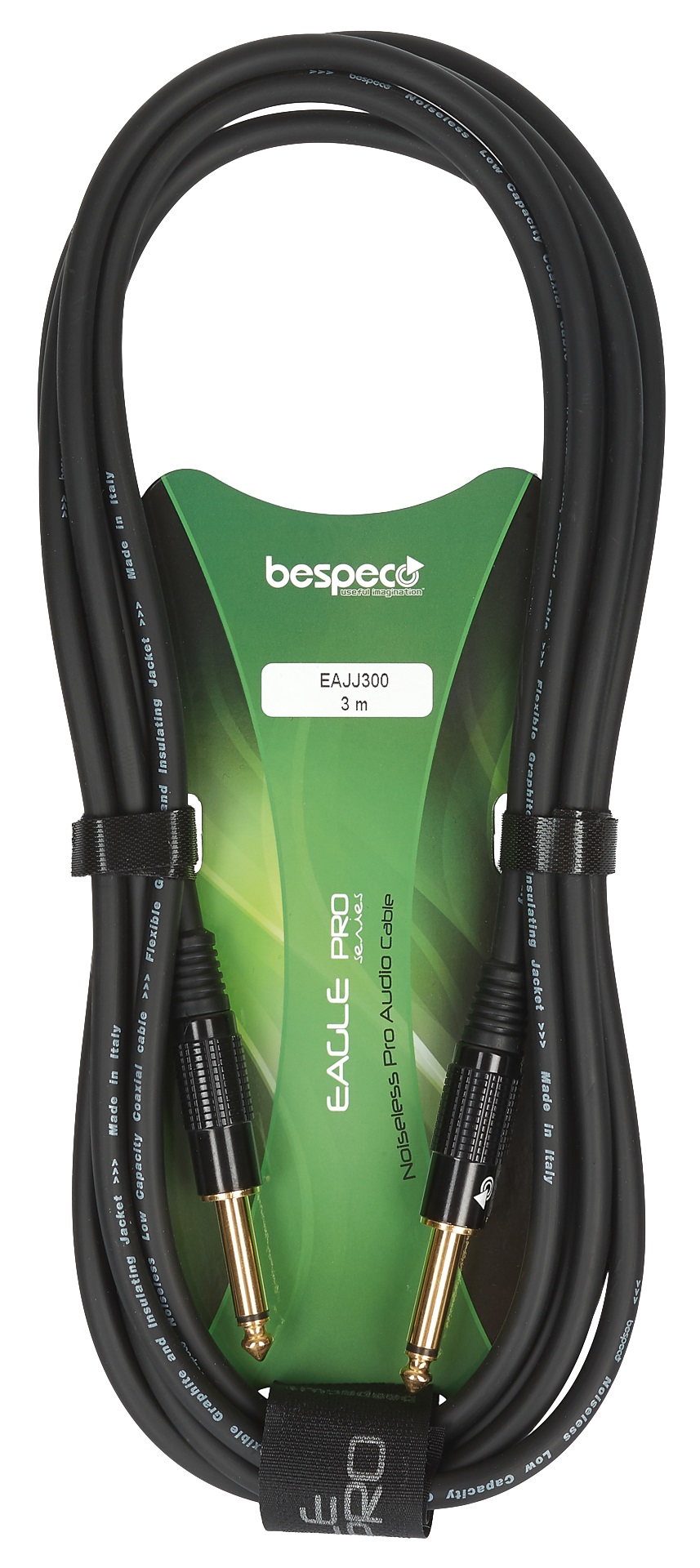 Levně Bespeco Eagle Pro Instrument Cable Straight 3 m