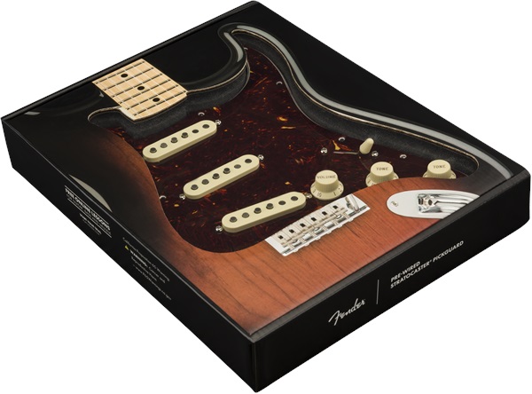 Fender Pre-Wired Pickguard Strat SSS TX MEX SHELL (obrázek 3)