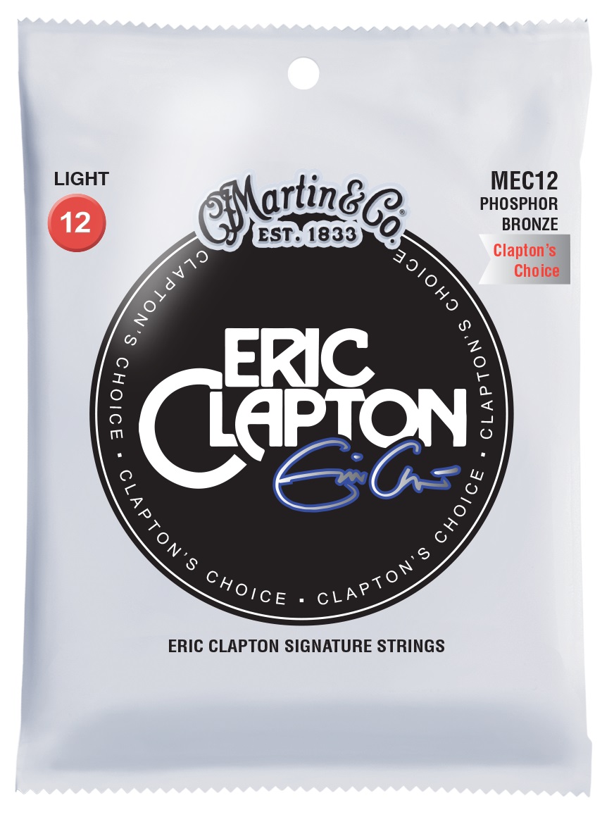 Levně Martin Eric Clapton 92/8 Phosphor Bronze Light