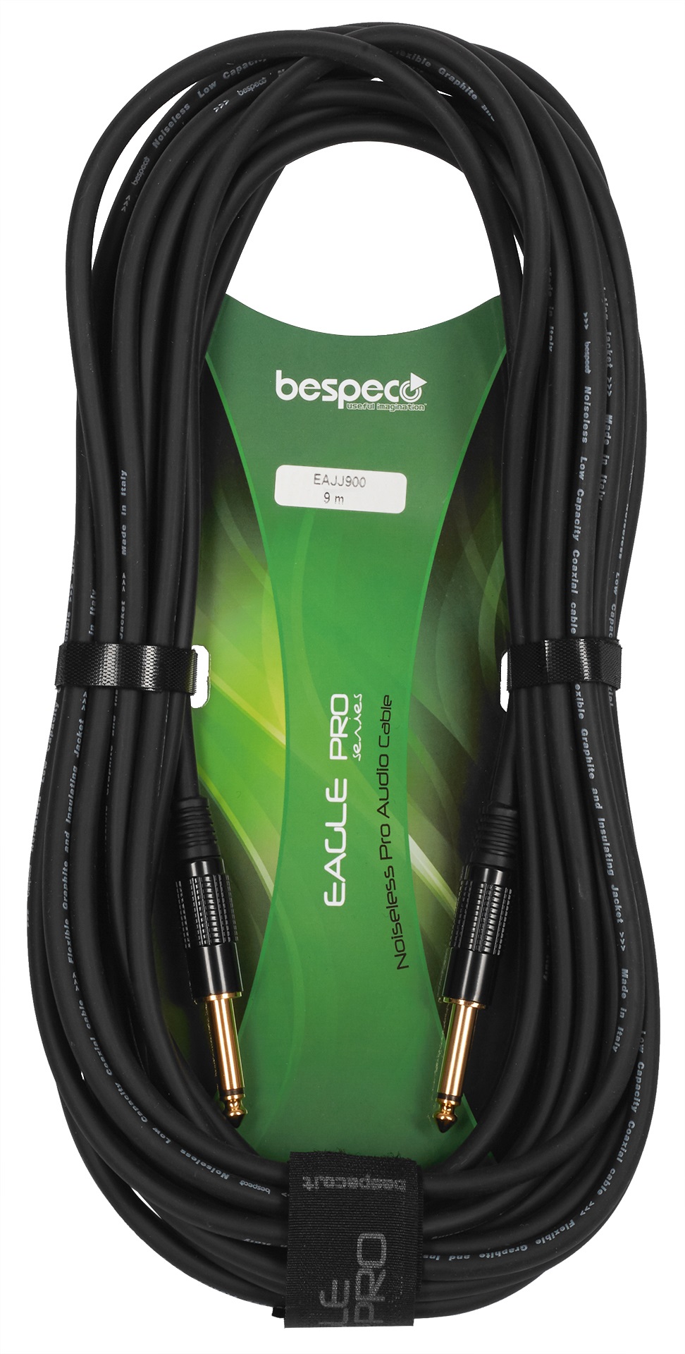 Levně Bespeco Eagle Pro Instrument Cable Straight 9 m