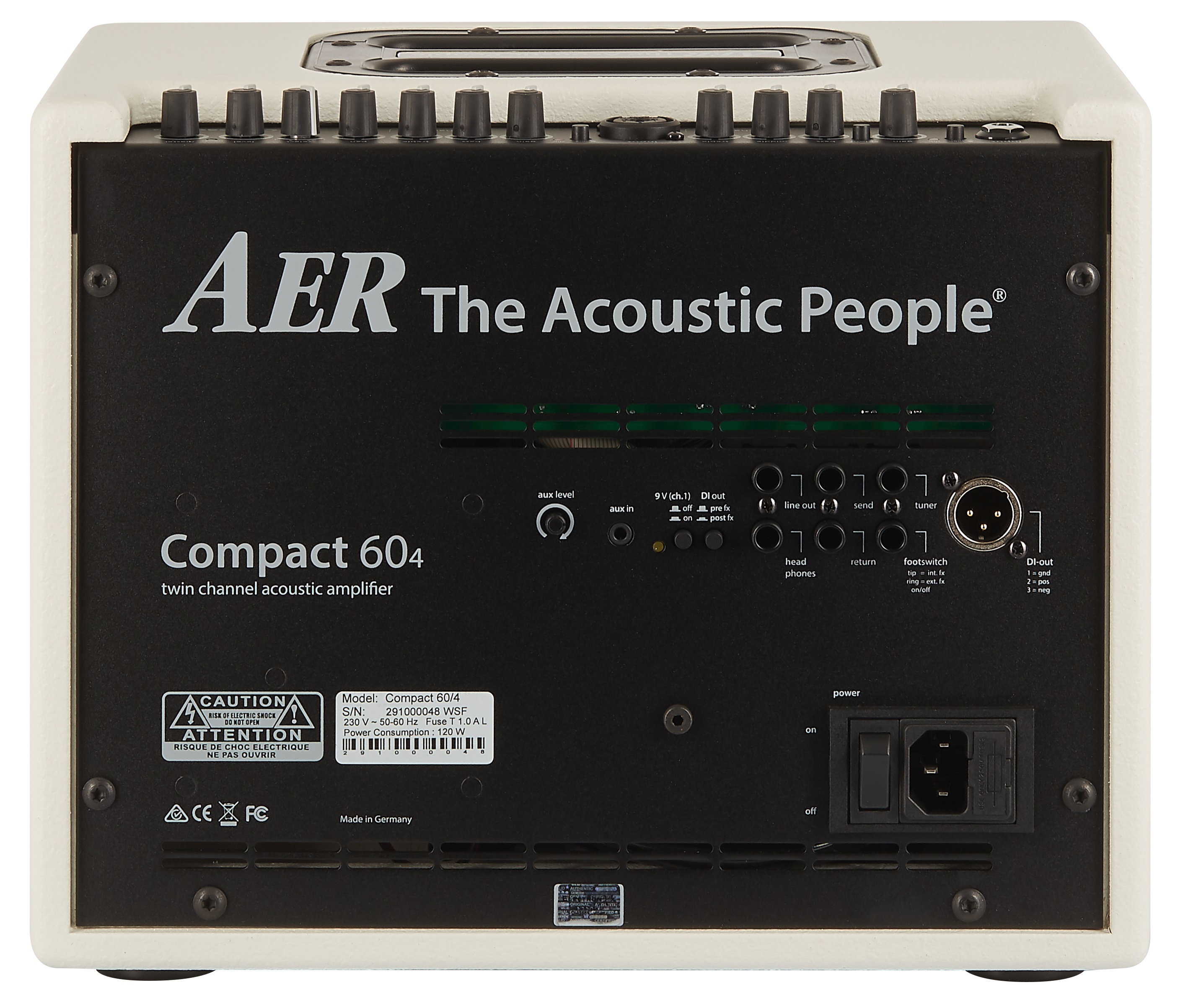 Aer Compact 60 IV White Spatter Finish (obrázek 5)