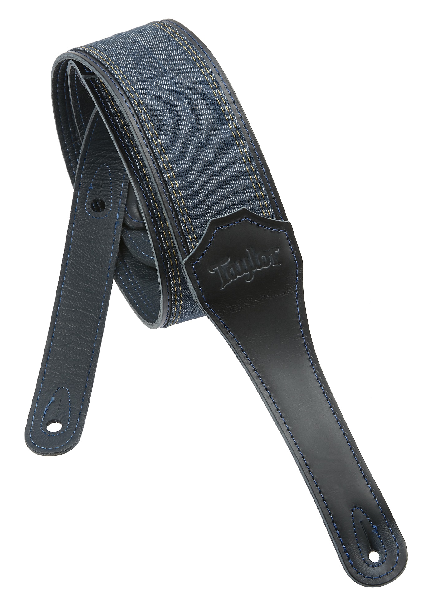 Levně Taylor Blue Denim Strap Navy 2.5"