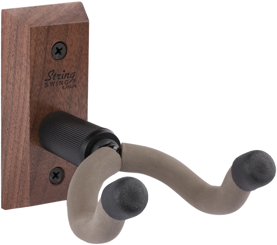 Levně String-Swing Guitar Wall Hanger Black Walnut