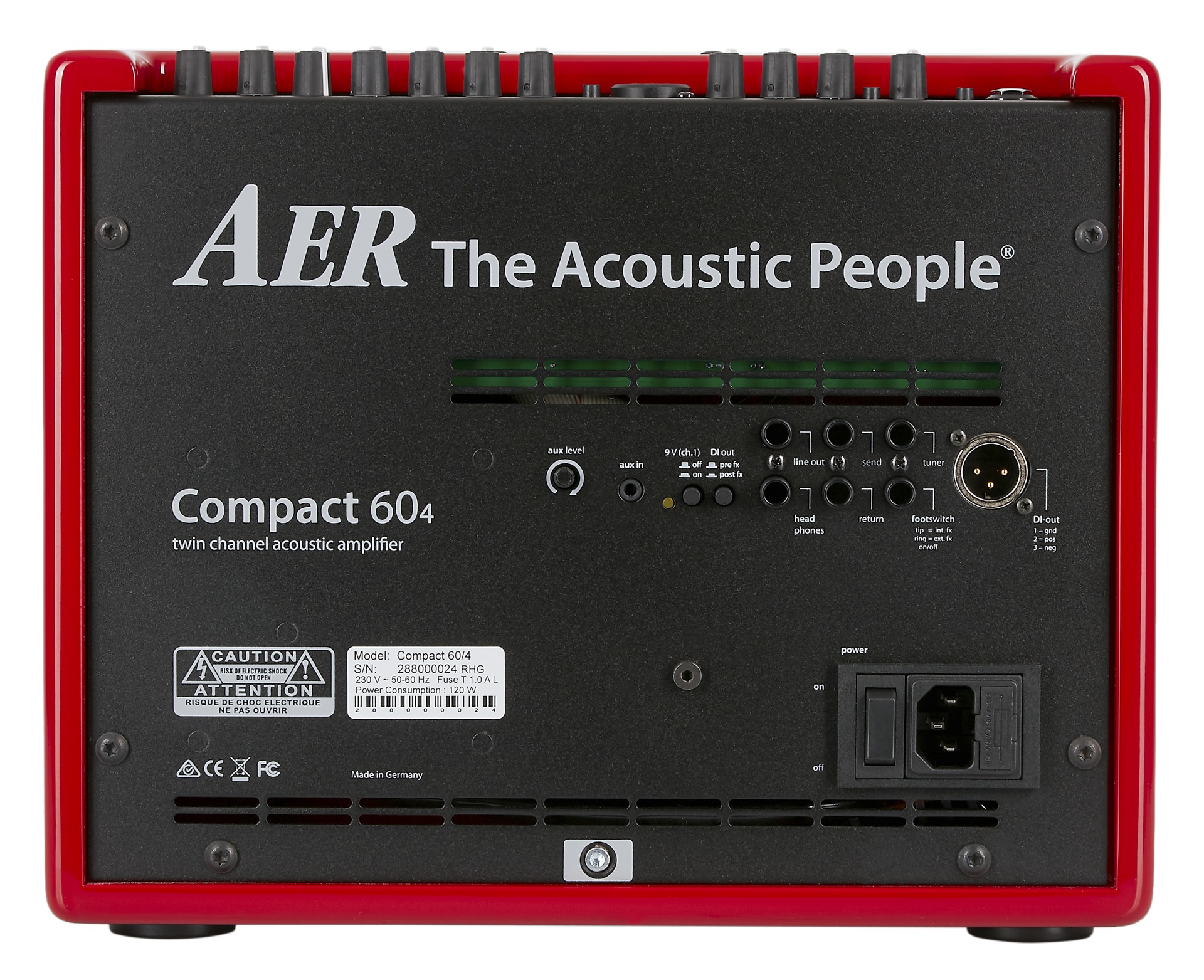 Aer Compact 60 IV Red High Gloss (obrázek 5)