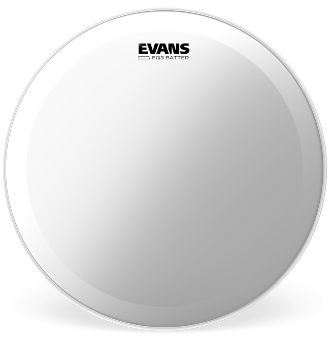 Levně Evans 22" EQ3 Clear