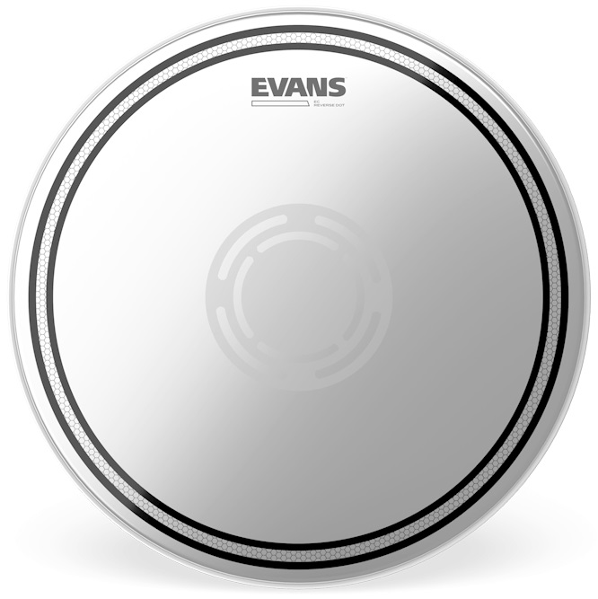 Evans 12" EC2 Snare Drum Reverse Dot