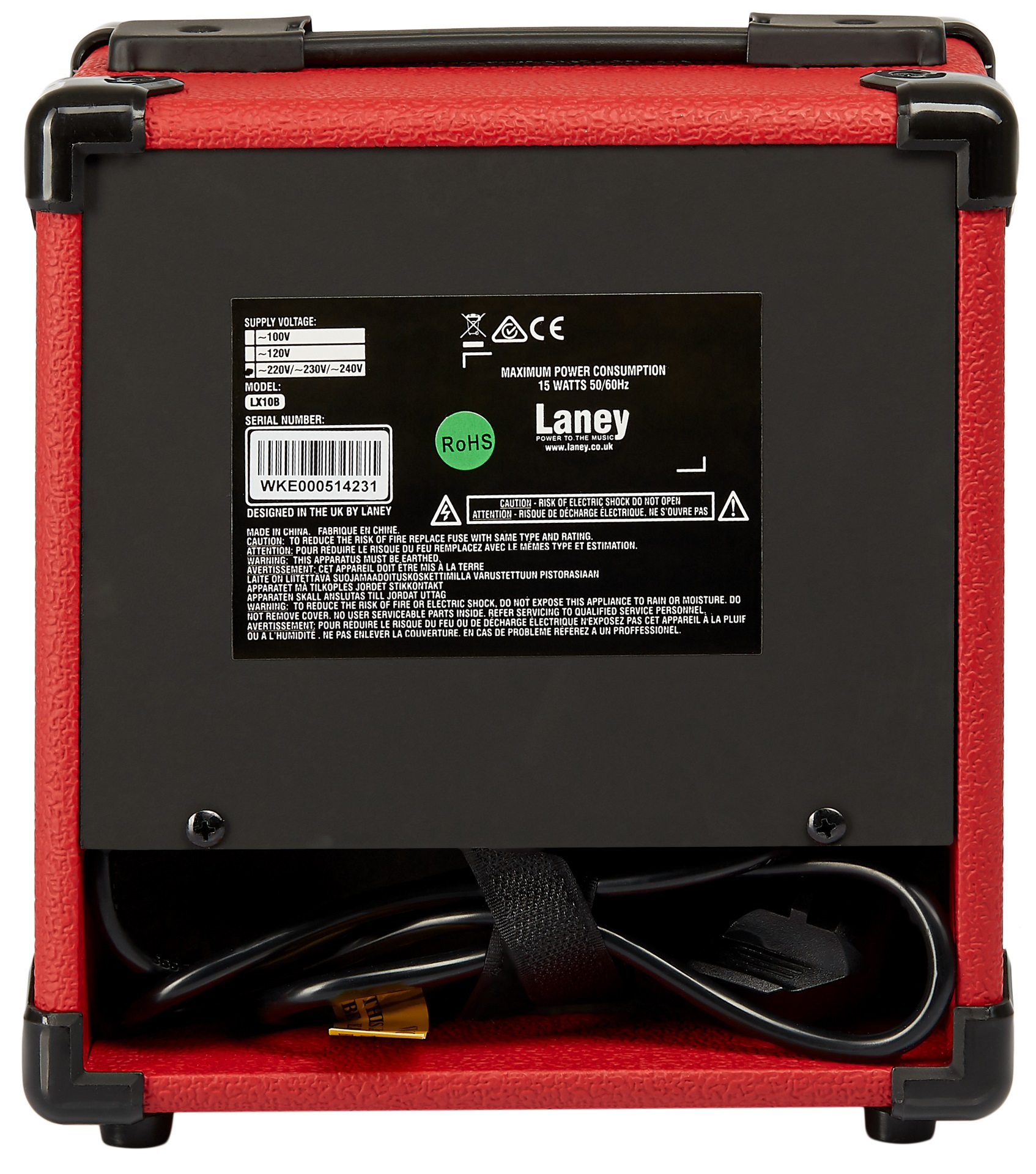 Laney LX10B RED (obrázek 4)