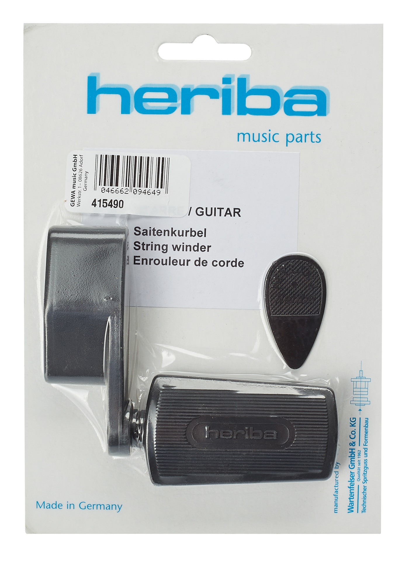 Gewa Klička pro kontrabasové mechaniky (obrázek 3)