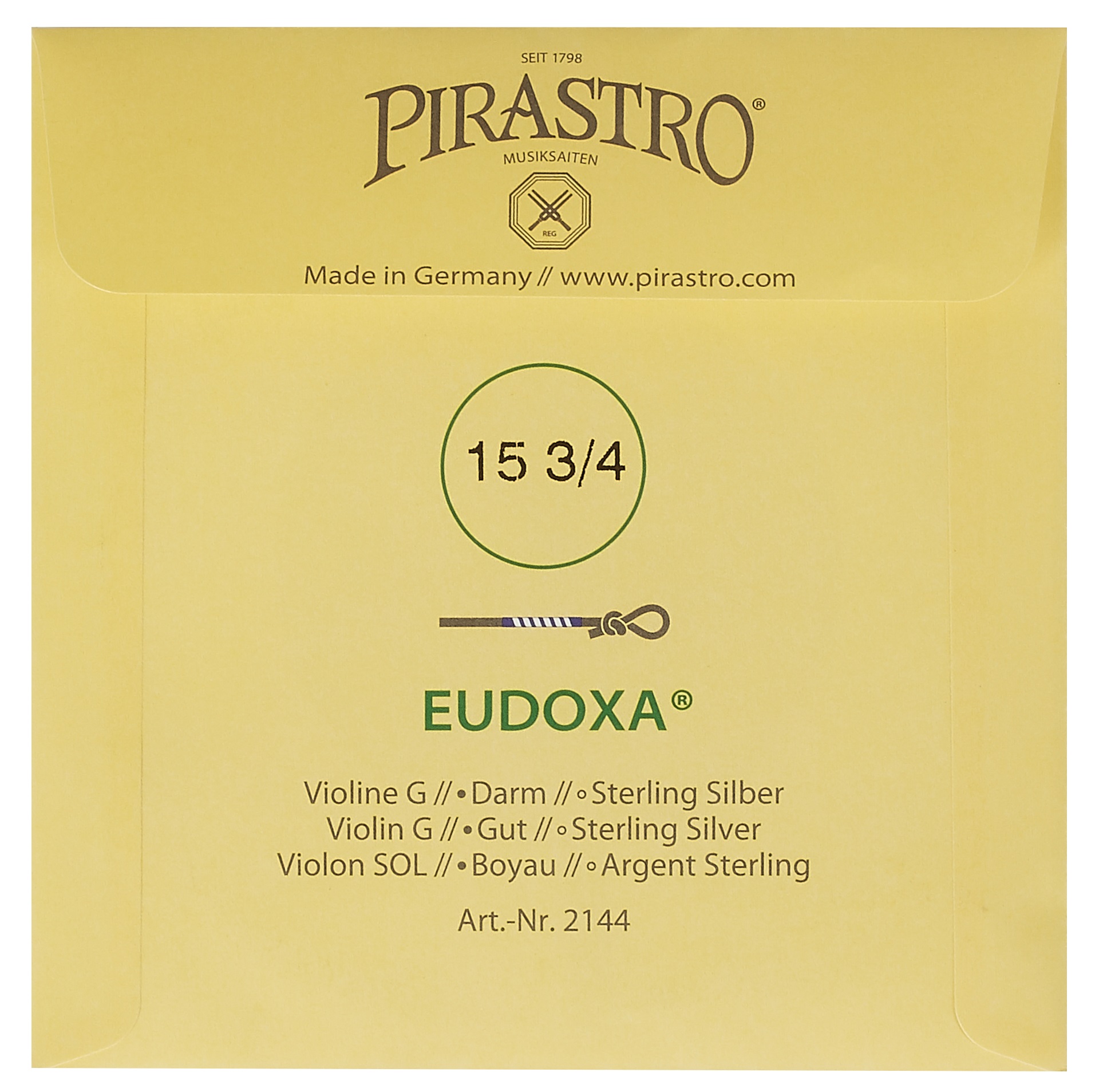 Pirastro Eudoxa Vln Set E-ball medium (obrázek 3)