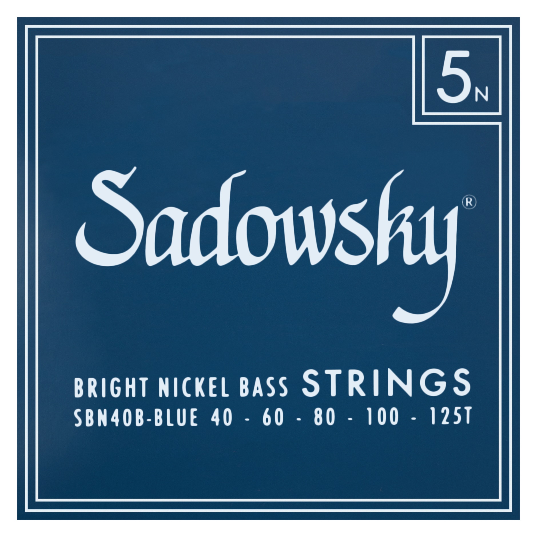 Levně Sadowsky Blue Label Nickel 40B