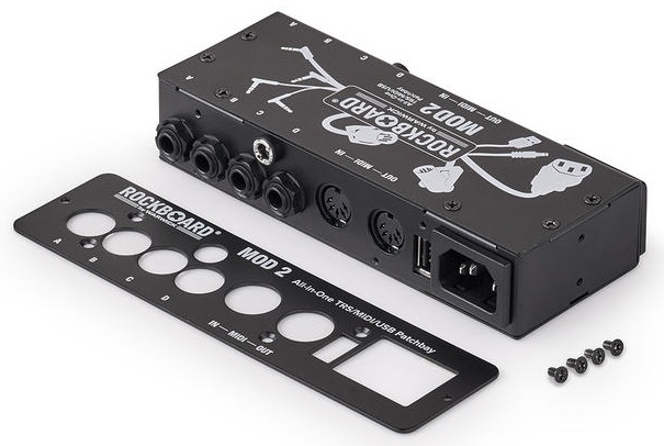 Rockboard MOD 2 V2 - All-in-One TRS, Midi & USB Patchbay (obrázek 4)