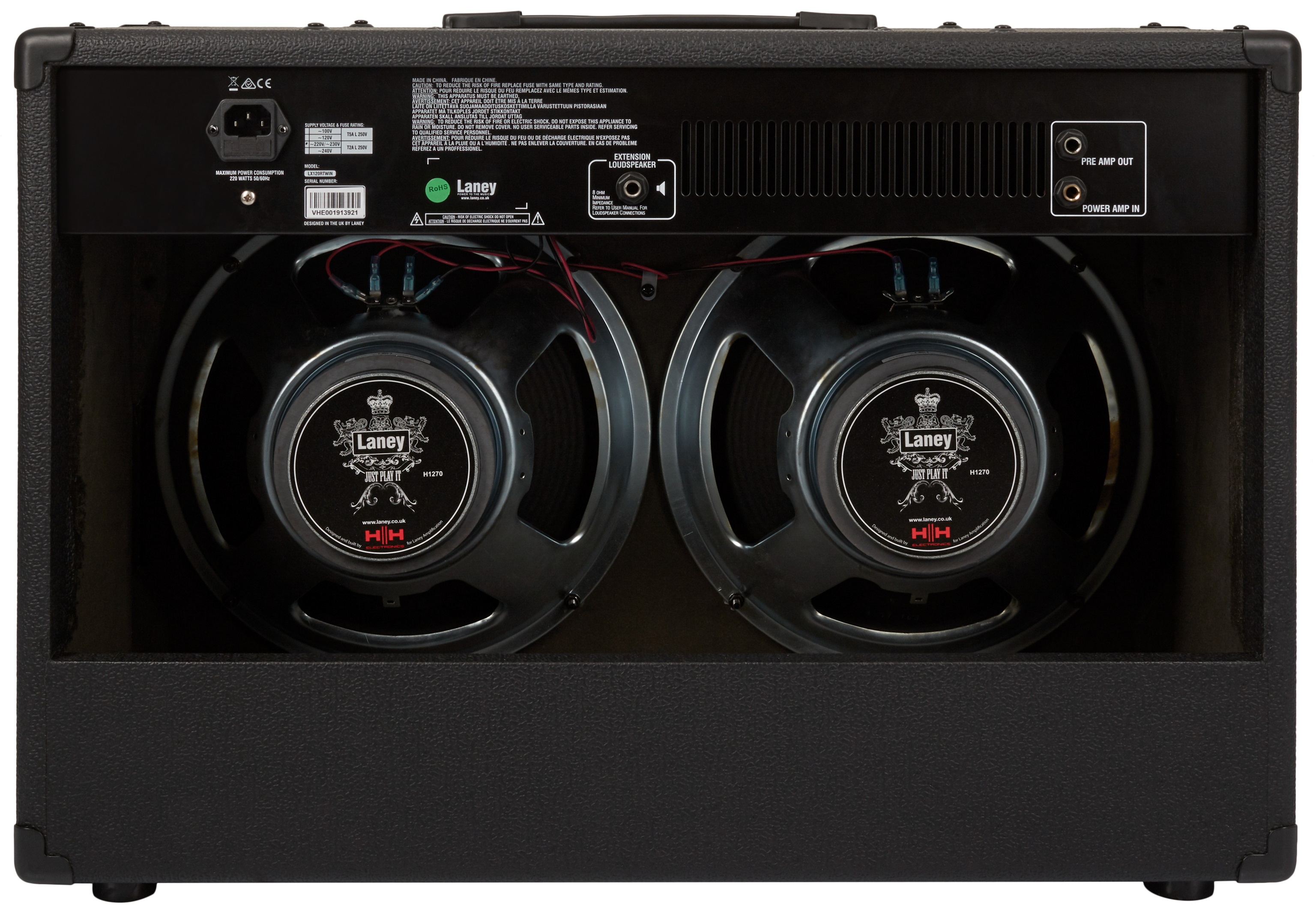 Laney LX120R Twin Black (obrázek 3)